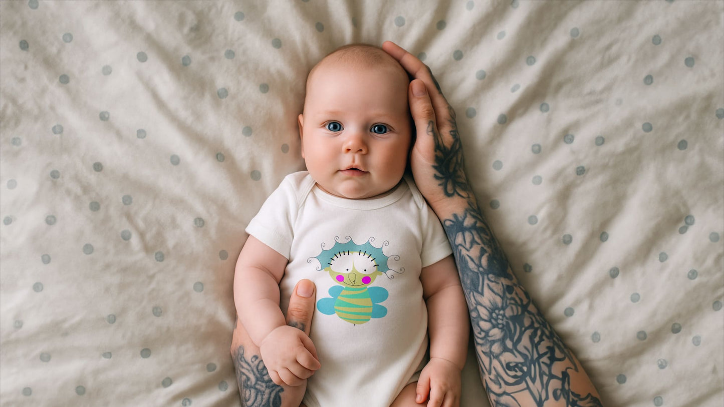 Body bebé algodón orgánico - Dr. Pepper