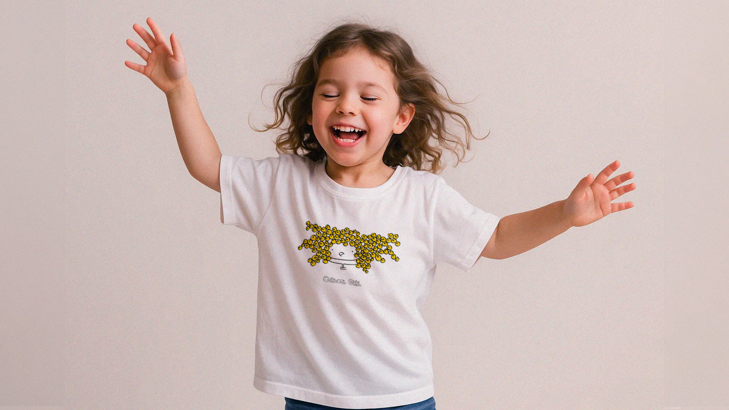Camiseta algodón orgánico niño/a - Corncob Girl