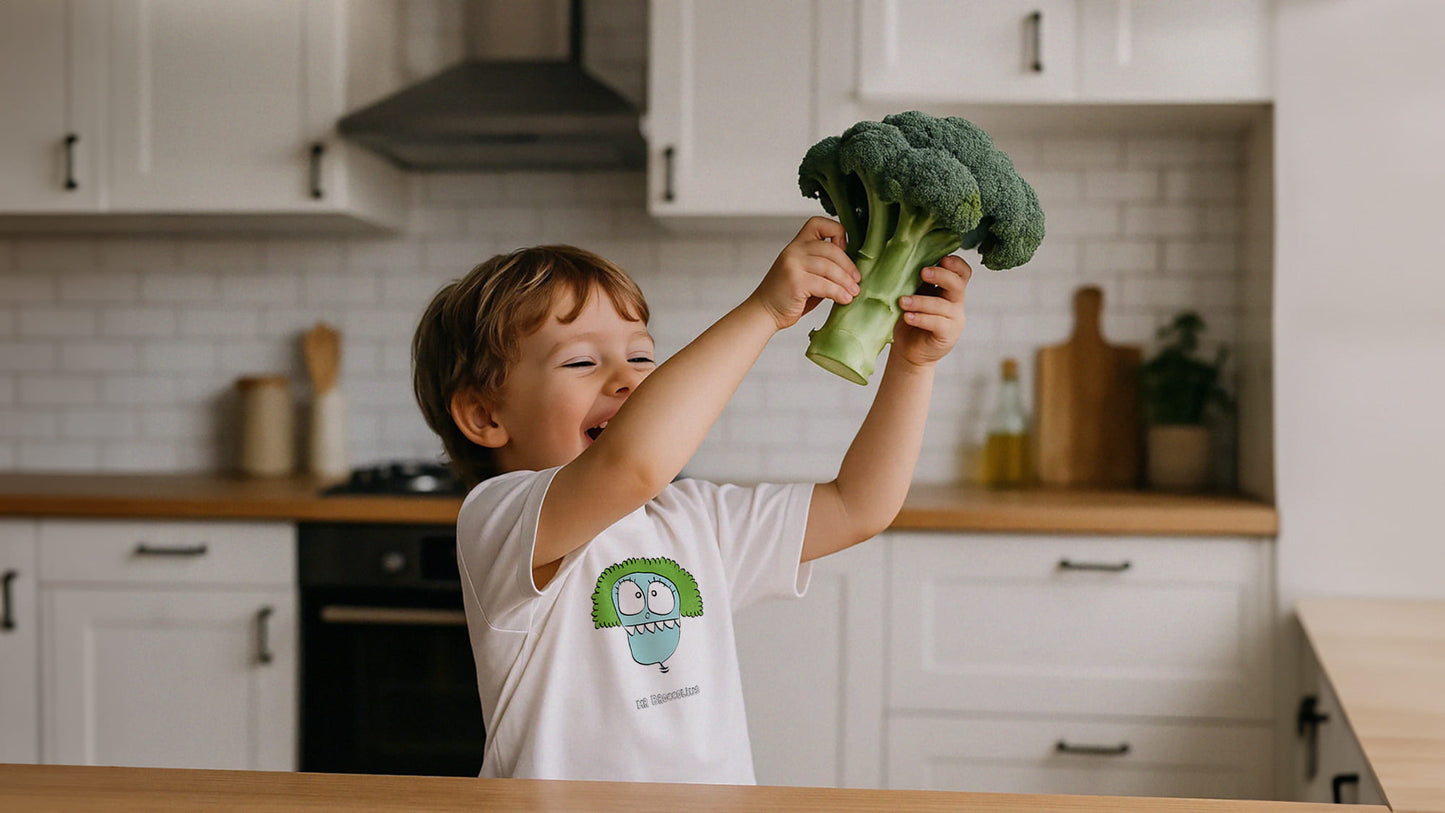 Camiseta algodón orgánico niño/a - Mr Broccolius