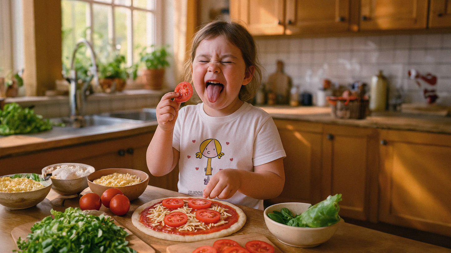 Camiseta algodón orgánico niño/a - Sweet Kumquat