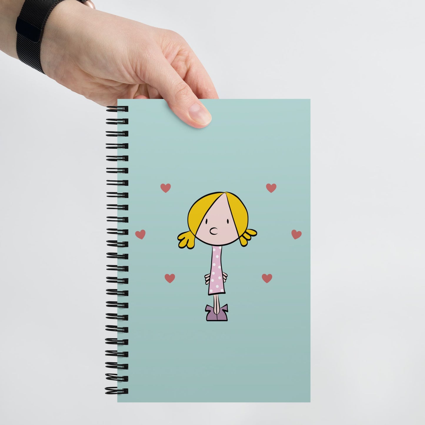 Libreta de notas con espiral - Chupa Chup Girl