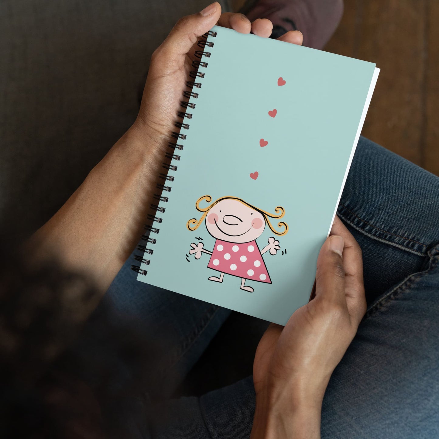 Libreta de notas con espiral - Clotte de Clotilde